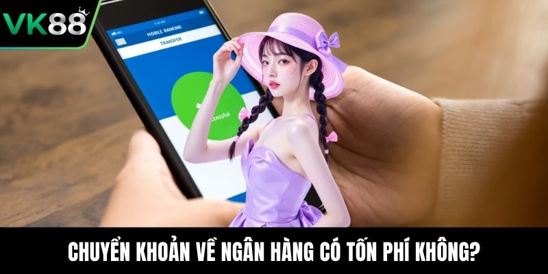 Chuyển khoản về ngân hàng có tốn phí không?
