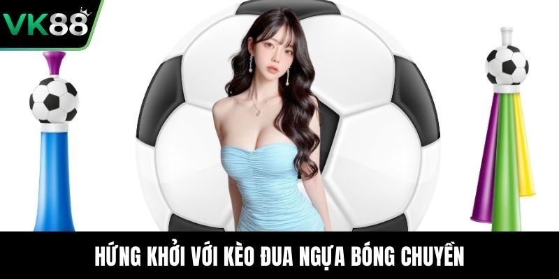 Hứng khởi với kèo đua ngựa bóng chuyền